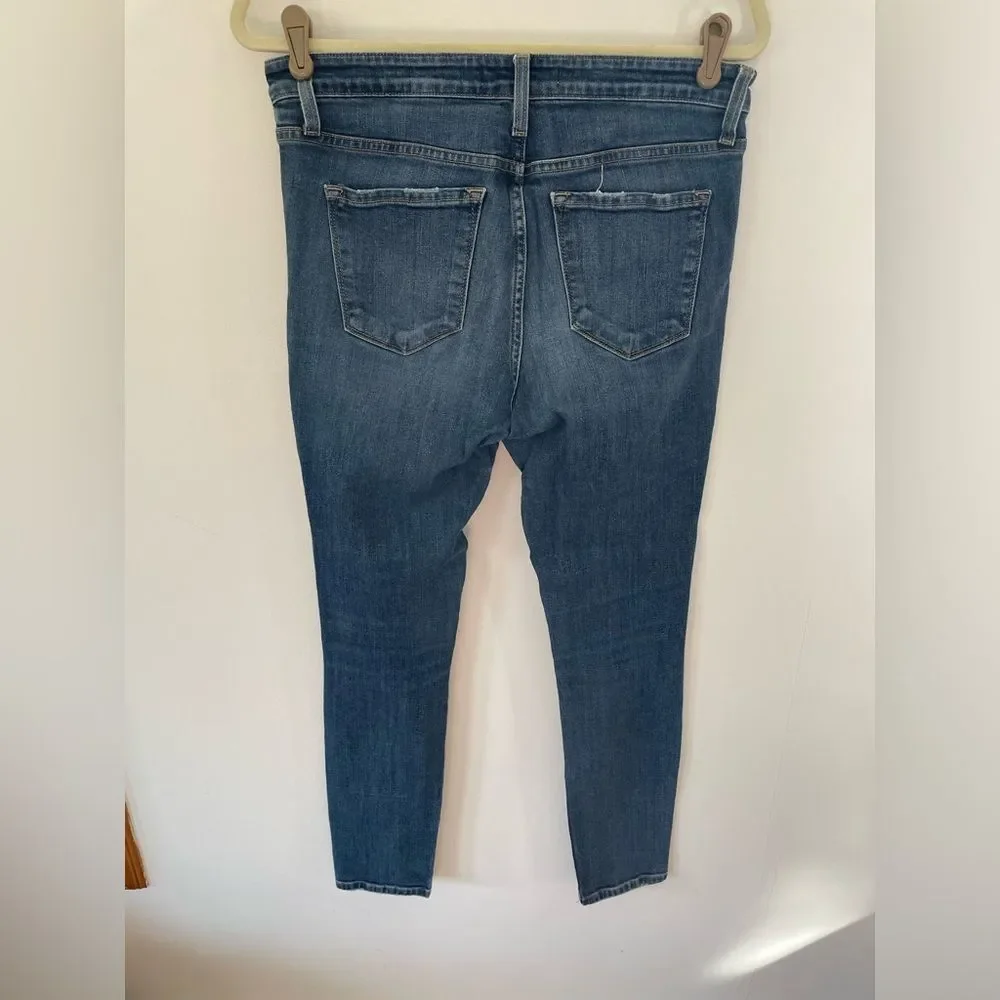 FLYING MONKEY Platinum jeans Size 30 distressed medium wash - Picture 6 of 8